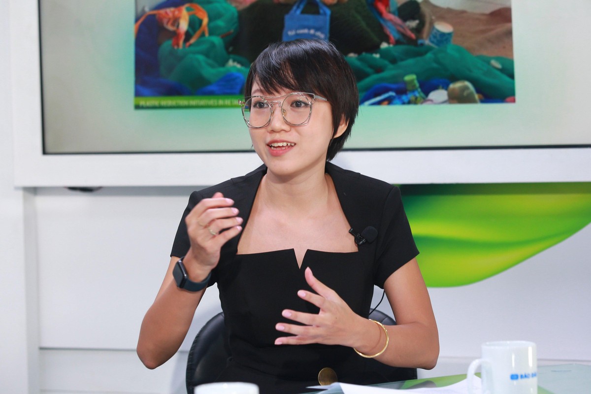 Bà Nguyễn Bằng Lăng, phụ trách bộ phận Phát triển bền vững của AEON Việt Nam