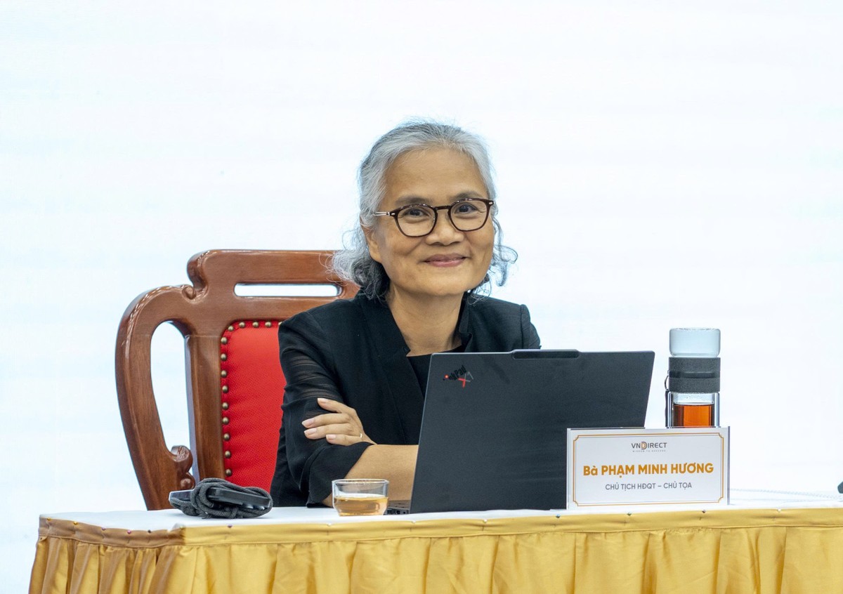 Bà Phạm Minh Hương, Chủ tịch HĐQT VNDIRECT