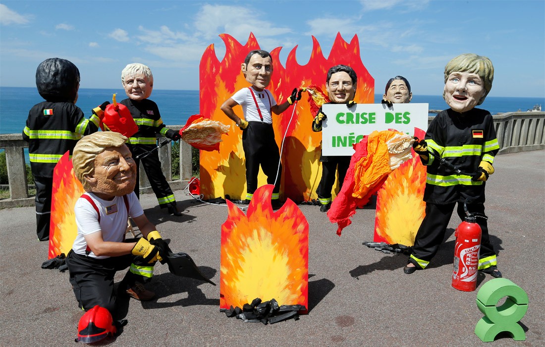 Nhìn lại Hội nghị thượng đỉnh G7 tại Pháp qua 10 khoảnh khắc đáng nhớ ảnh 8