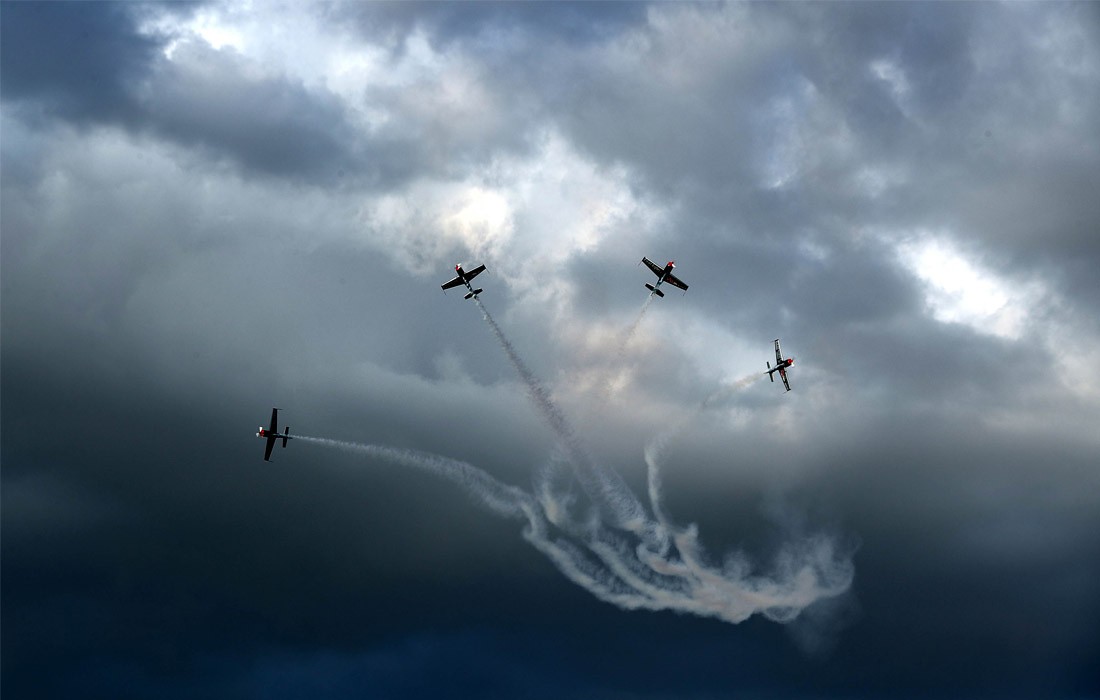 Những hình ảnh ấn tượng tại Triển lãm hàng không quốc tế Dubai Airshow 2019 ảnh 5