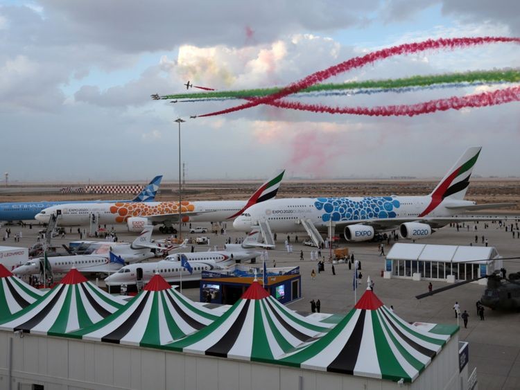 Những hình ảnh ấn tượng tại Triển lãm hàng không quốc tế Dubai Airshow 2019 ảnh 13