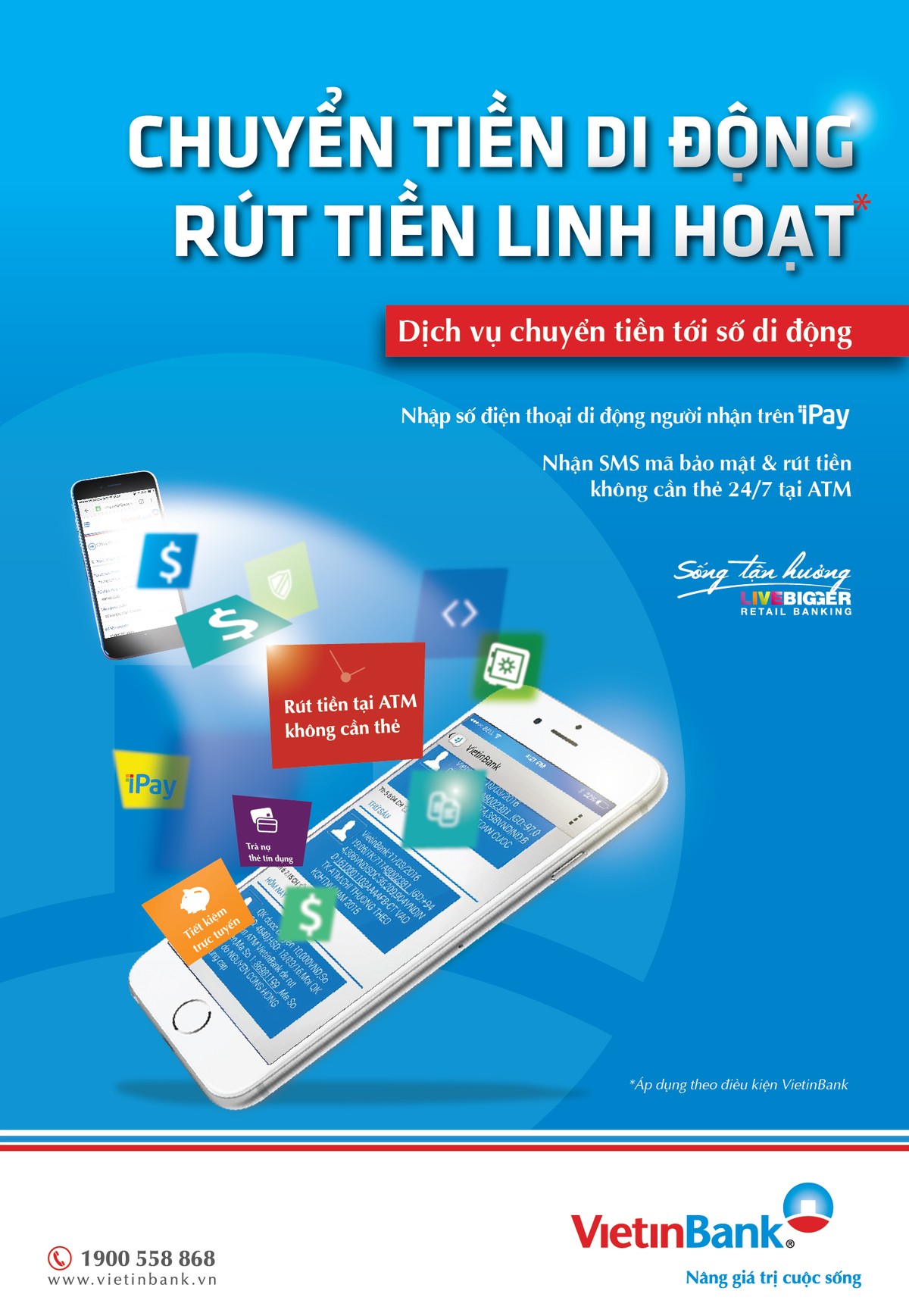 VietinBank: Rút tiền không cần dùng thẻ ảnh 1