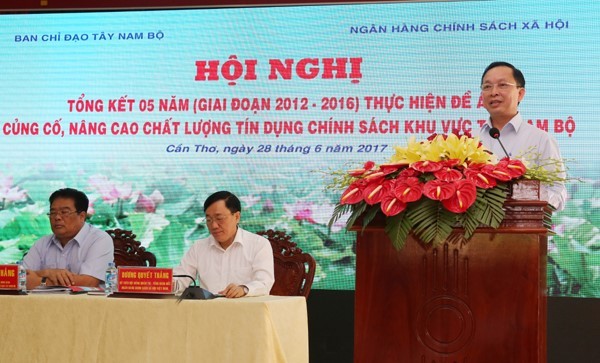 Tín dụng chính sách ở Tây Nam Bộ hỗ trợ giảm hộ nghèo từ 10% xuống còn 8,46% ảnh 1