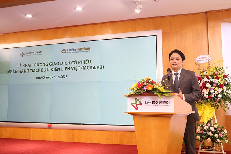 LienVietPostBank đăng ký giao dịch trên UPCoM với giá tham chiếu 14.800 đồng/cổ phiếu ảnh 1