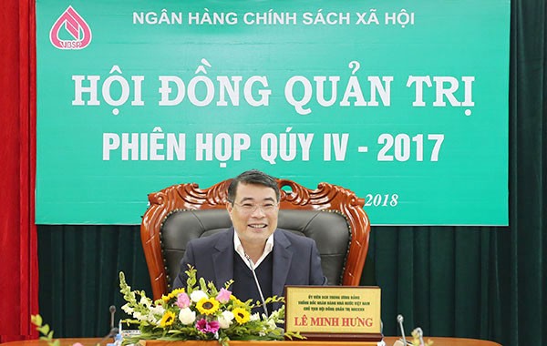 Thống đốc NHNN: Ngân hàng chính sách cần chủ động tăng trưởng dư nợ tín dụng năm 2018 ảnh 2