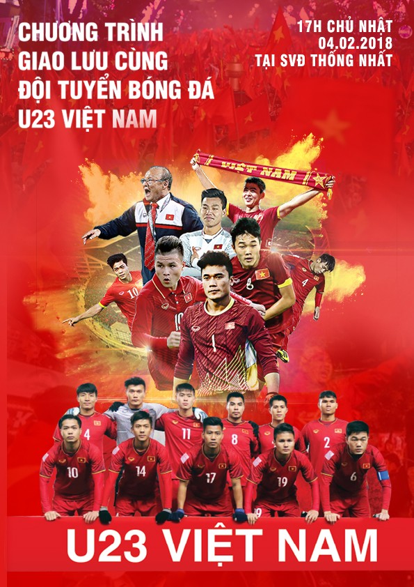 SCB: Dành tặng 5.000 vé giao lưu cùng đội tuyển U23 Việt Nam tại Tp. Hồ Chí Minh ảnh 1