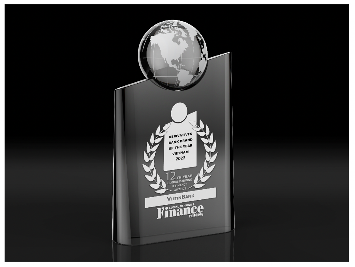 VietinBank được vinh danh Ngân hàng tiêu biểu về cung ứng sản phẩm phái sinh tại Việt Nam năm 2022