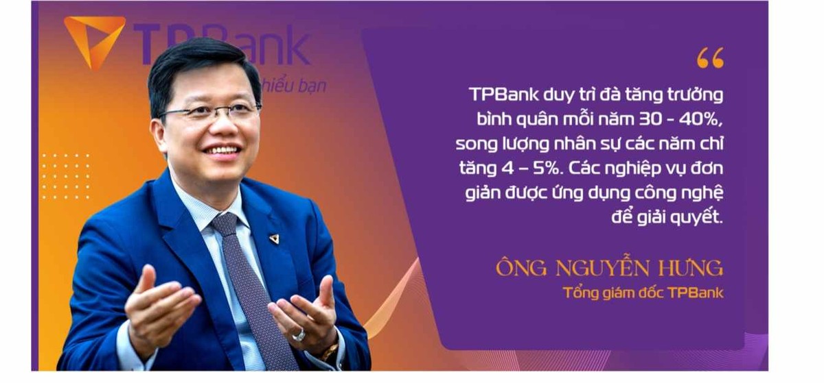 Ông Nguyễn Hưng , Tổng Giám đốc TPBank chia sẻ về hệ thống công nghệ Ông Nguyễn Hưng , Tổng Giám đốc TPBank chia sẻ về hệ thống công nghệ