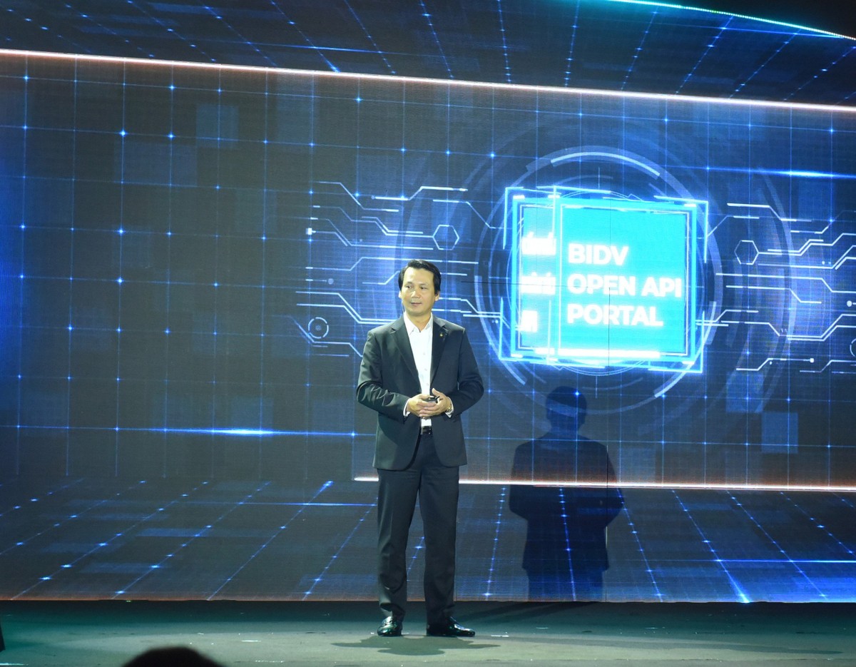 Ông Trần Long, Phó tổng giám đốc BIDV chia sẻ tại sự kiện