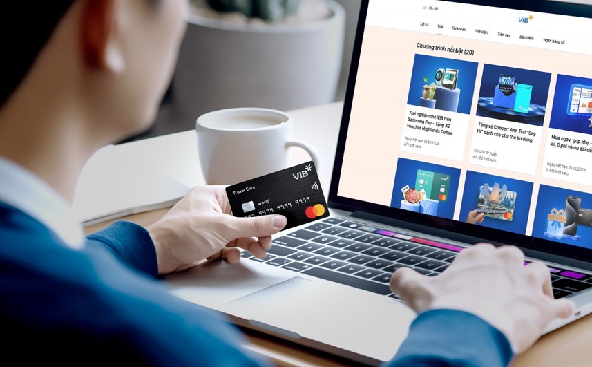 Được biết đến là ngân hàng dẫn đầu xu thế thẻ, VIB thuộc top ngân hàng có chi tiêu qua thẻ cao nhất Được biết đến là ngân hàng dẫn đầu xu thế thẻ, VIB thuộc top ngân hàng có chi tiêu qua thẻ cao nhất