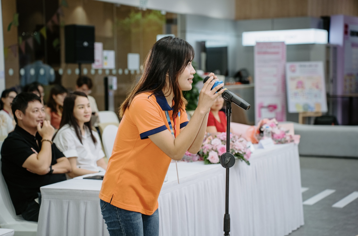 Điểm nhấn của sự kiện là khoảnh khắc “Matching MoMent” - các bạn sinh viên đưa ra lựa chọn mentor và nhóm ngành muốn học hỏi qua chương trình.