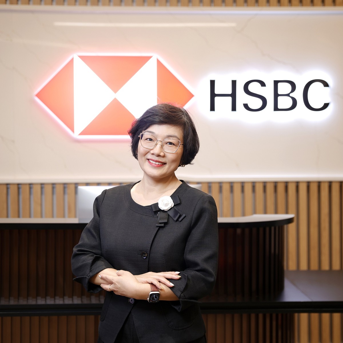 Bà Trần Thị Nguyệt Oanh, Giám đốc quản lý nguồn nhân lực HSBC Việt Nam