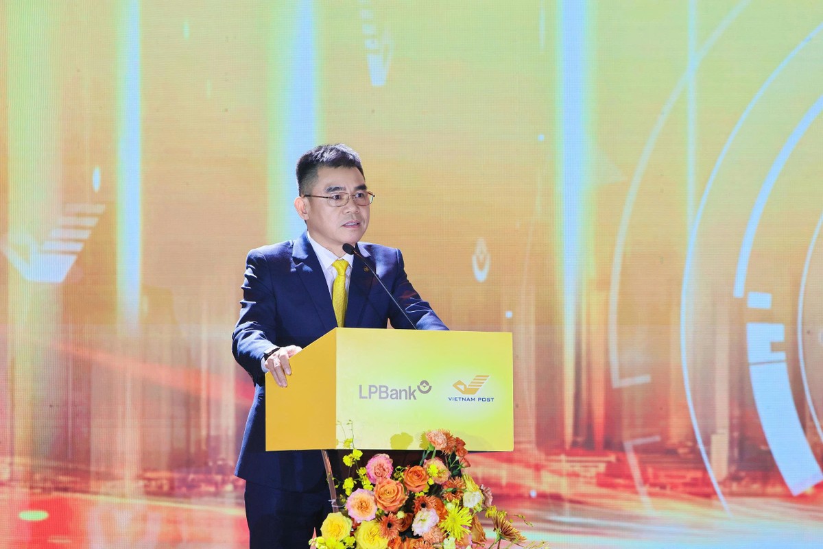 Ông Hồ Nam Tiến – Chủ tịch Hội đồng Quản trị LPBank phát biểu tại sự kiện
