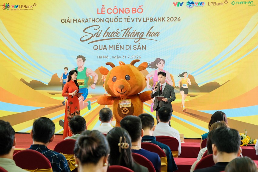 Dê Lộc Phát - Linh vật của Giải Marathon Quốc tế VTV LPBank 2026 Dê Lộc Phát - Linh vật của Giải Marathon Quốc tế VTV LPBank 2026