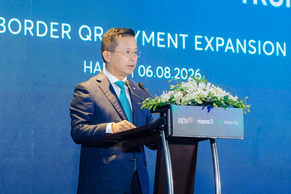 Ông Hoàng Việt Hùng, Tổng giám đốc BIDV phát biểu tại Sự kiện Ông Hoàng Việt Hùng, Tổng giám đốc BIDV phát biểu tại Sự kiện