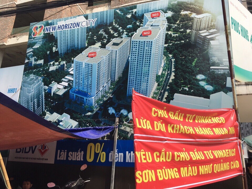 Khách hàng Dự án New Horizon City tố chủ đầu tư Vinaenco lừa dối ảnh 3