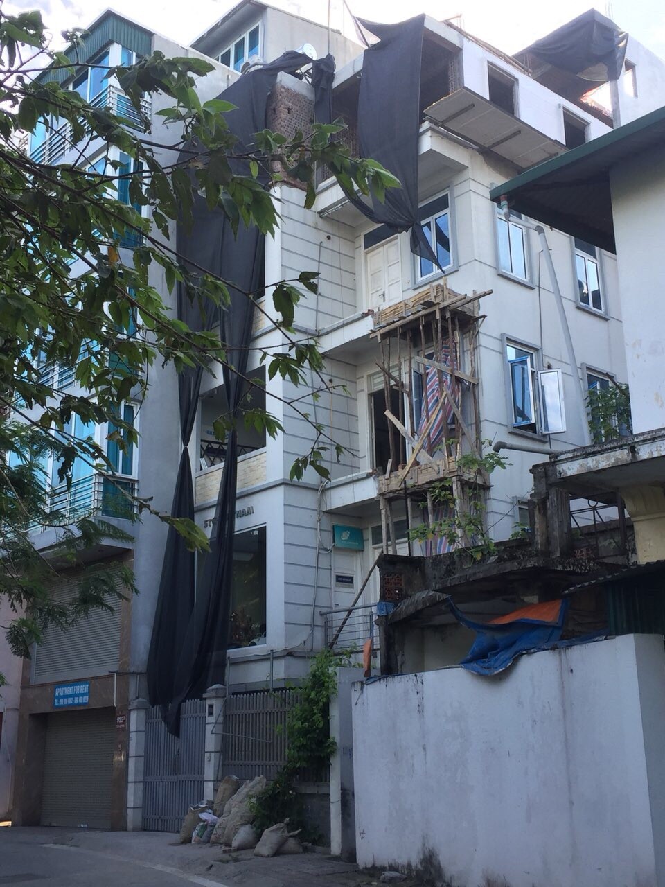 Tràn lan xây nhà không phép, trái phép tại Yên Phụ, Tây Hồ ảnh 8