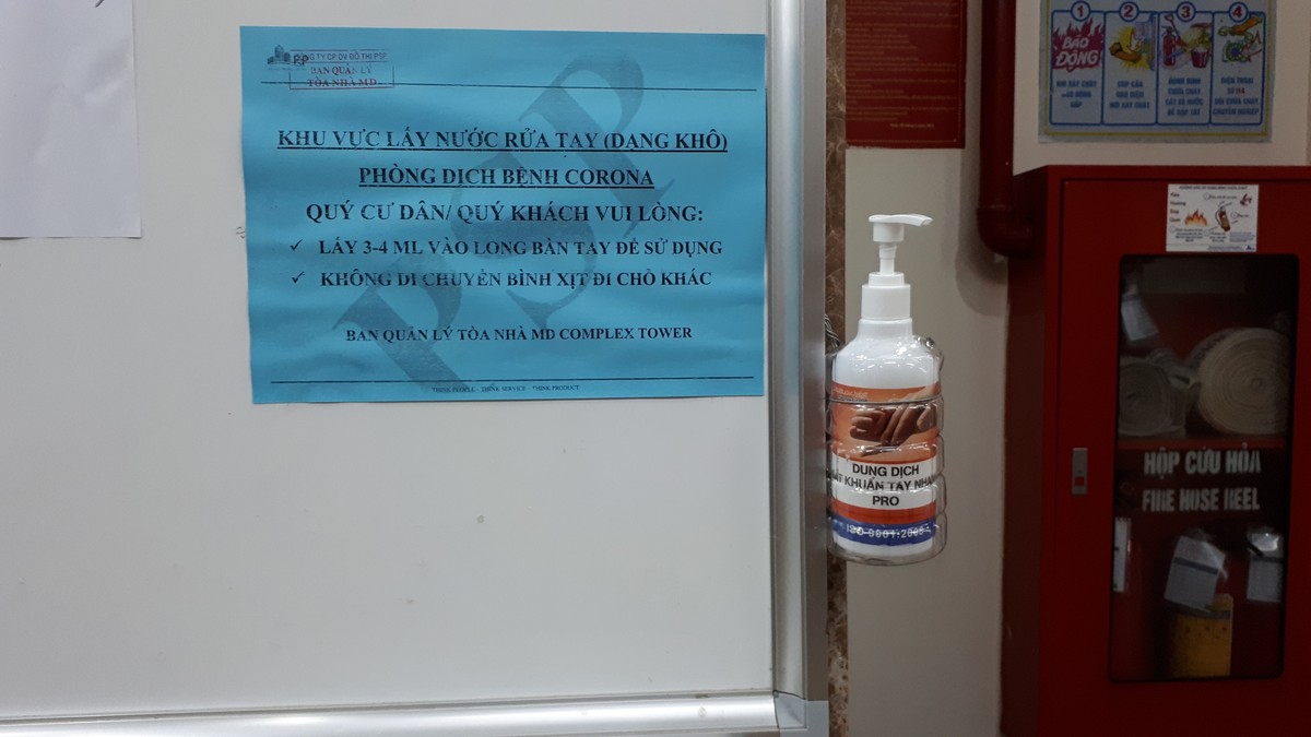 Dân chung cư chủ động phòng, chống virus Corona ảnh 7
