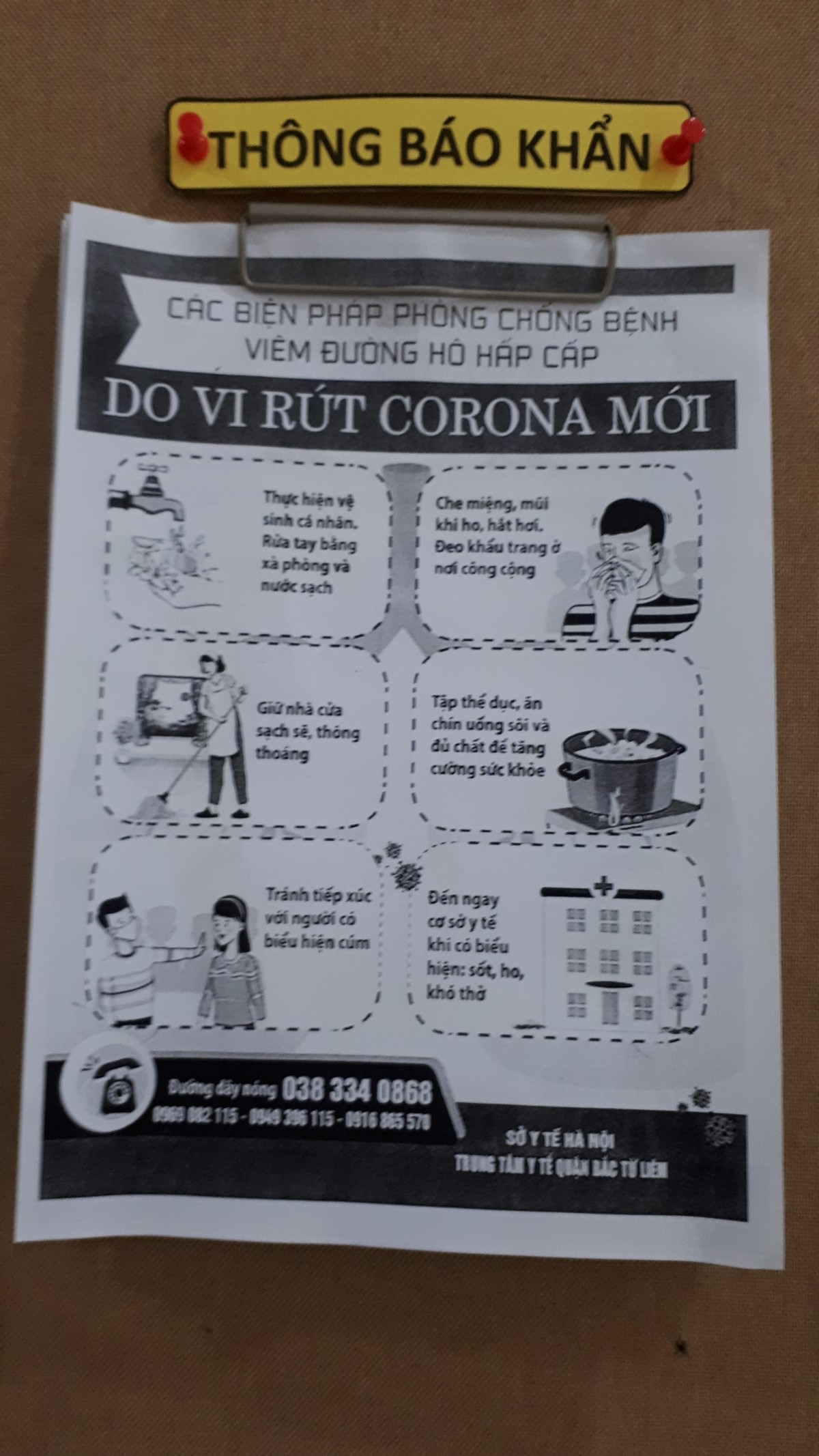 Dân chung cư chủ động phòng, chống virus Corona ảnh 10