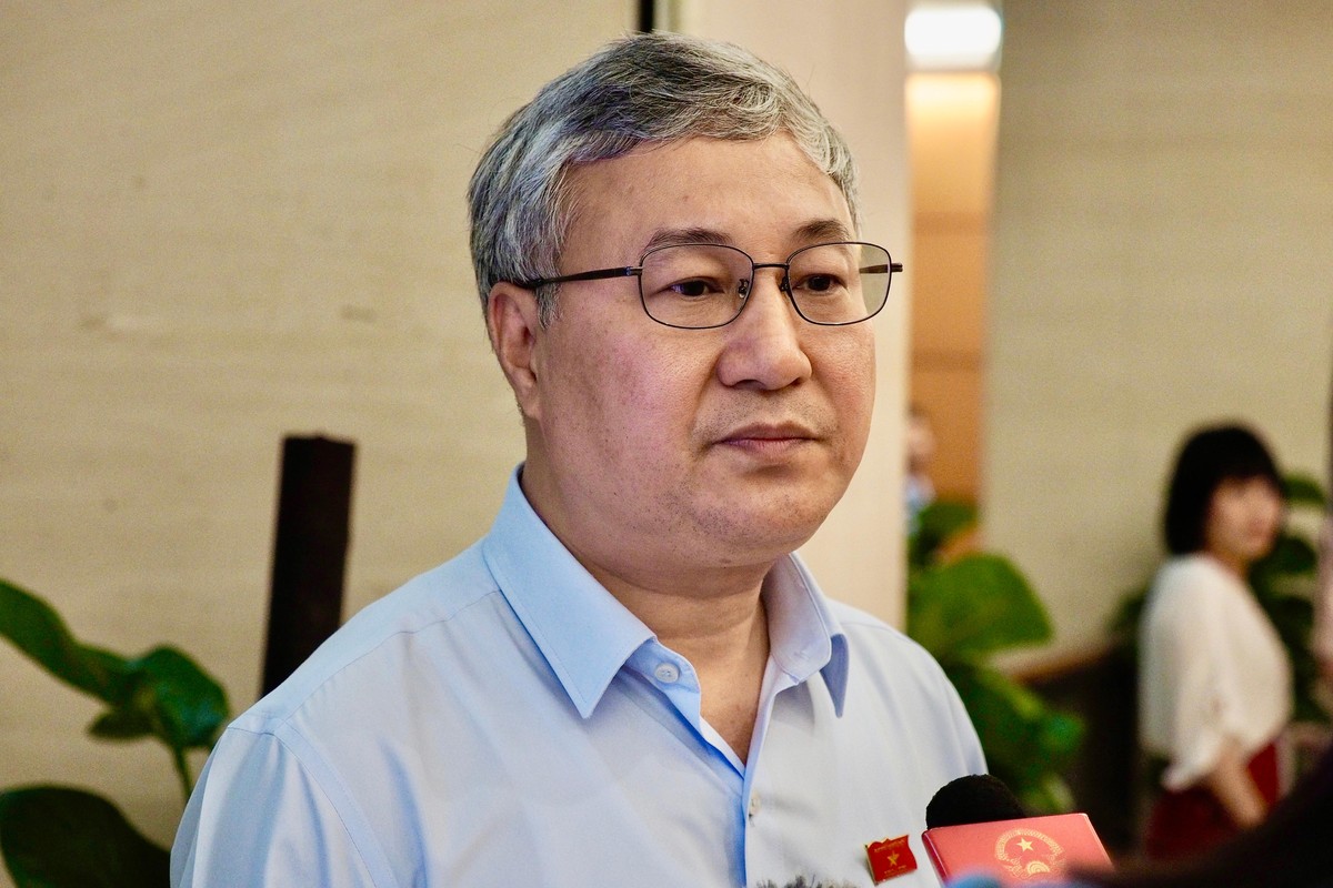 Đại biểu Quốc hội Trần Văn Lâm (ảnh: M.Minh)