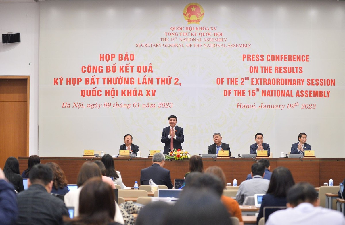 Toàn cảnh buổi họp báo