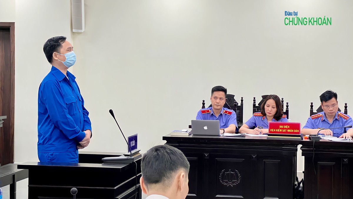 Cựu Chủ tịch HĐQT Công ty CP Louis Holdings Đỗ Thành Nhân hầu toà chiều 8/5.