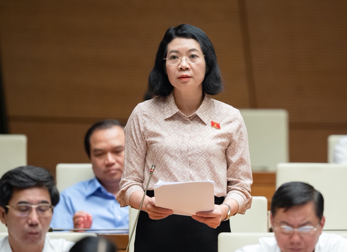 Đại biểu Mai Thị Phương Hoa (đoàn Nam Định)