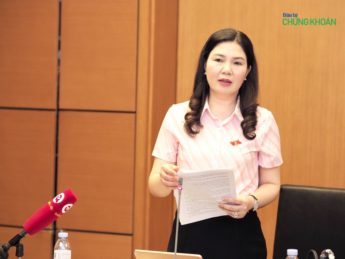 Đại biểu Trần Thị Vân (đoàn ĐBQH tỉnh Bắc Ninh)