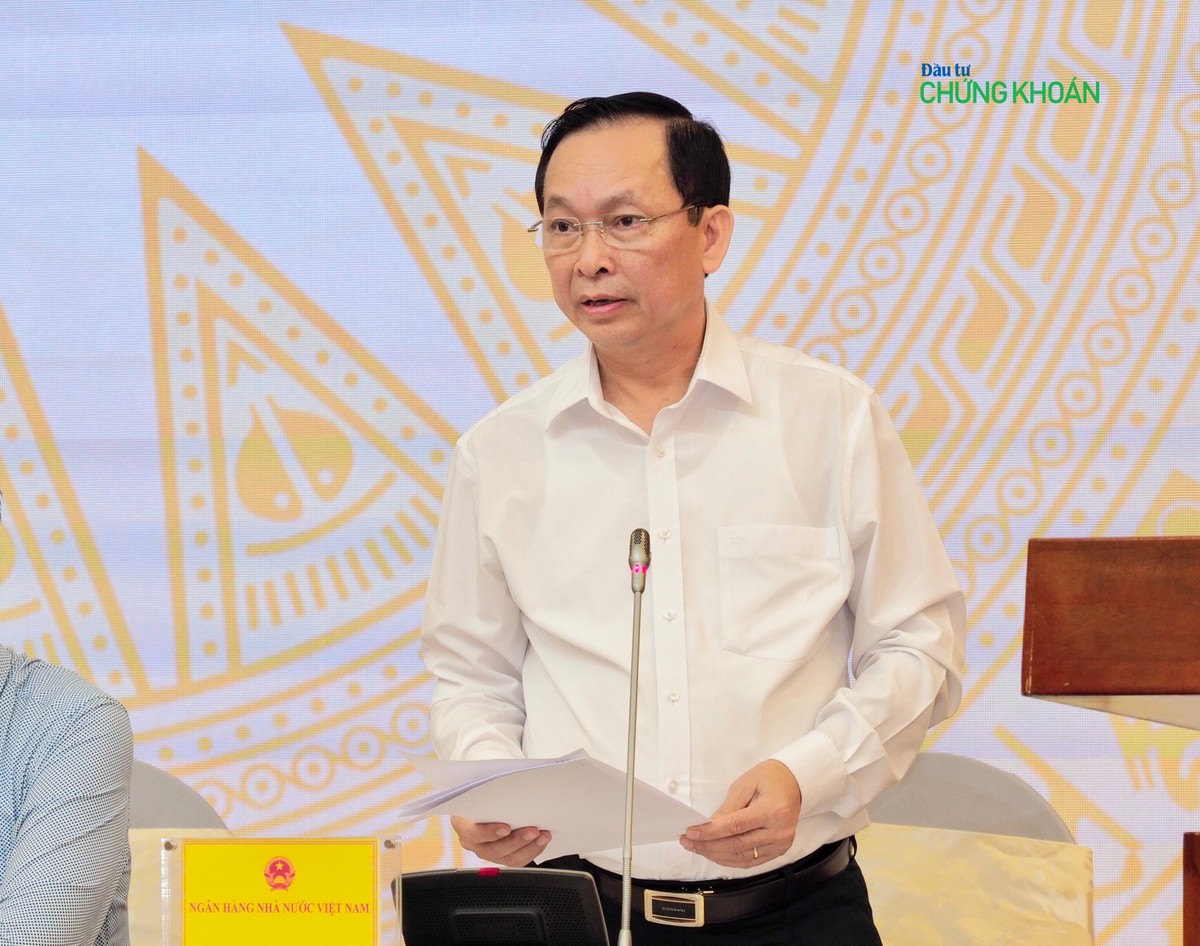 Phó Thống đốc NHNN Đào Minh Tú tại họp báo Chính phủ chiều 30/9 (Ảnh: M.M) Phó Thống đốc NHNN Đào Minh Tú tại họp báo Chính phủ chiều 30/9 (Ảnh: M.M)