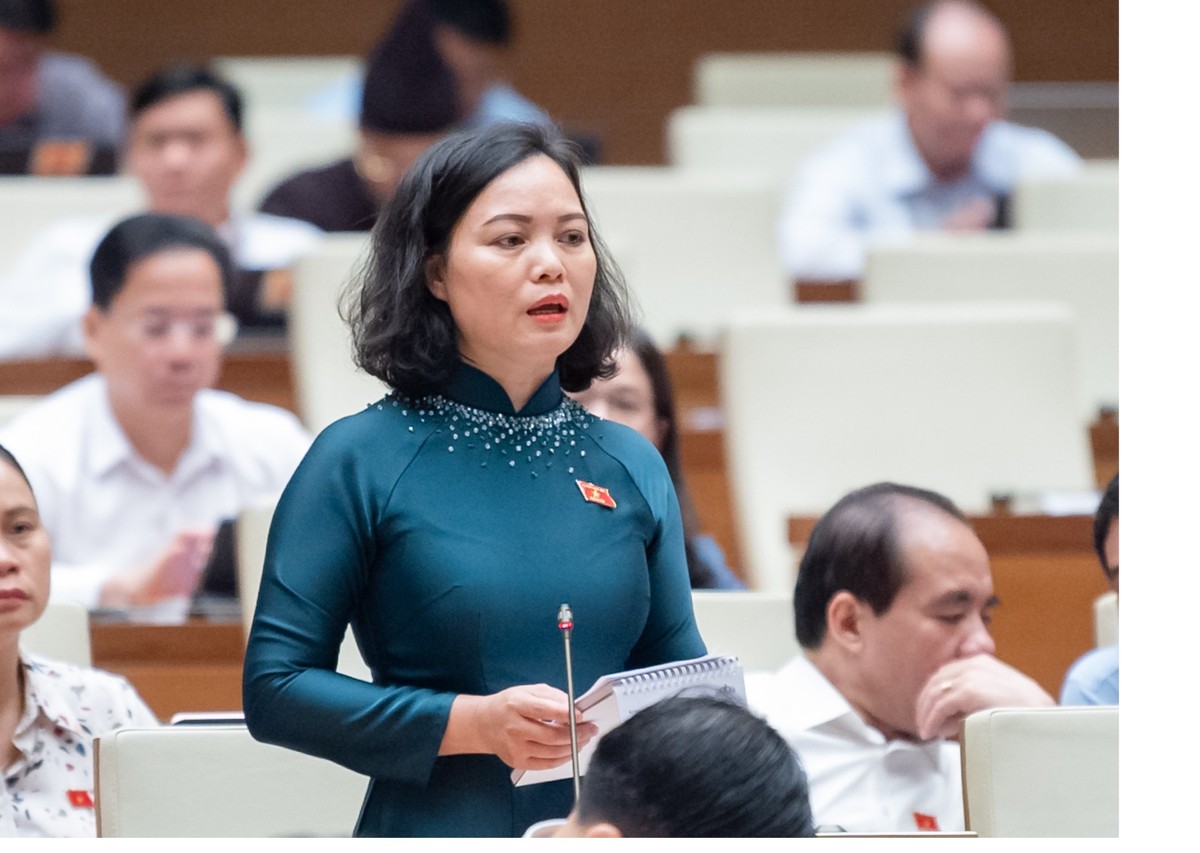 Đại biểu Huỳnh Thị Phúc (Đoàn ĐBQH tỉnh Bà Rịa - Vũng Tàu)