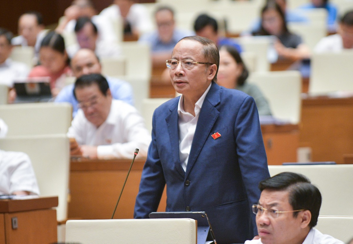 Đại biểu Nguyễn Văn Thân (đoàn Thái Bình) đề nghị hạ chuẩn cho vay đối với các doanh nghiệp SME đặc thù.