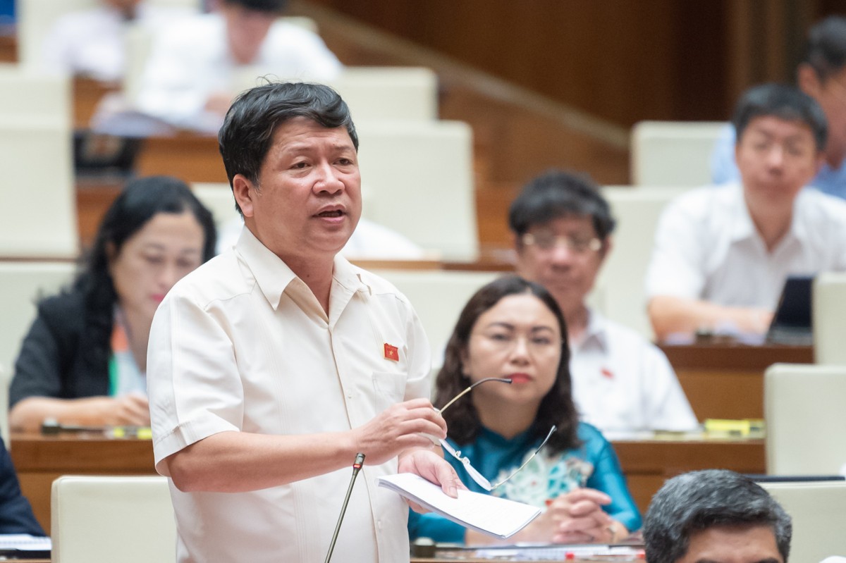 Đại biểu Tạ Văn Hạ (đoàn Quảng Nam) chất vấn về việc lấy vốn công mua lại tài sản tư Đại biểu Tạ Văn Hạ (đoàn Quảng Nam) chất vấn về việc lấy vốn công mua lại tài sản tư