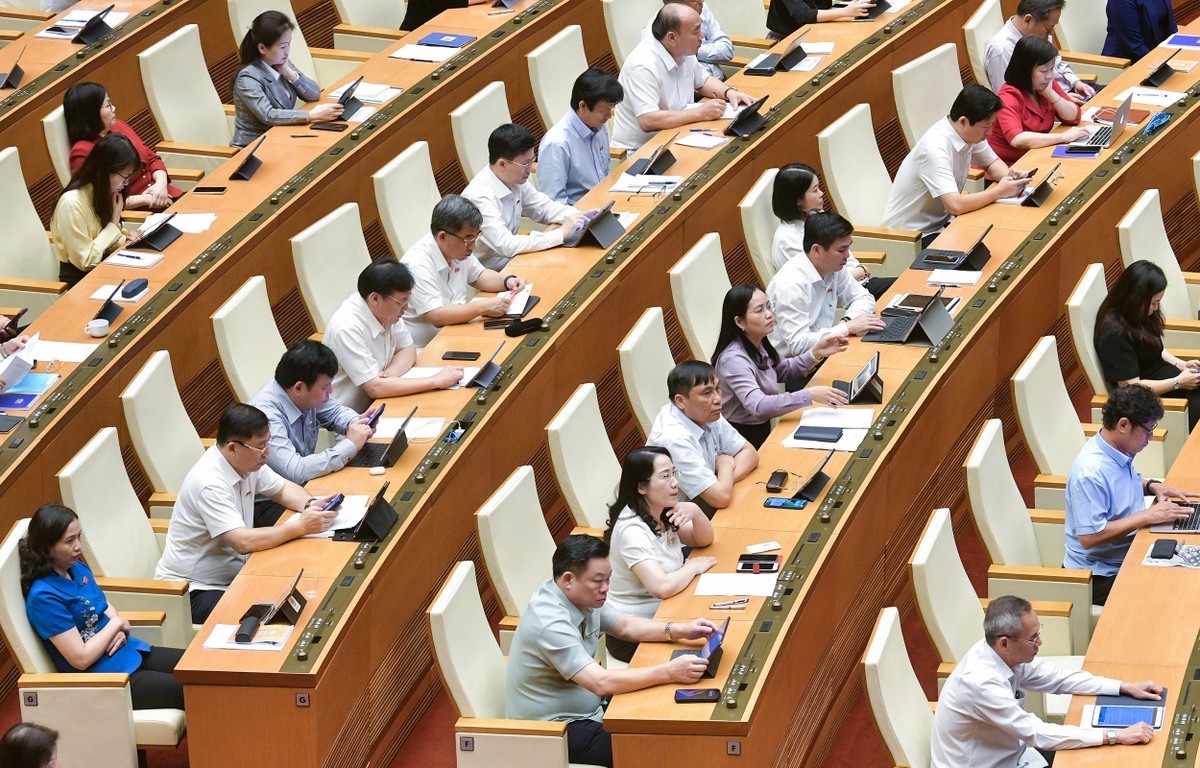 Quốc hội chất vấn Tổng Kiểm toán Nhà nước Ngô Văn Tuấn sáng 5/6