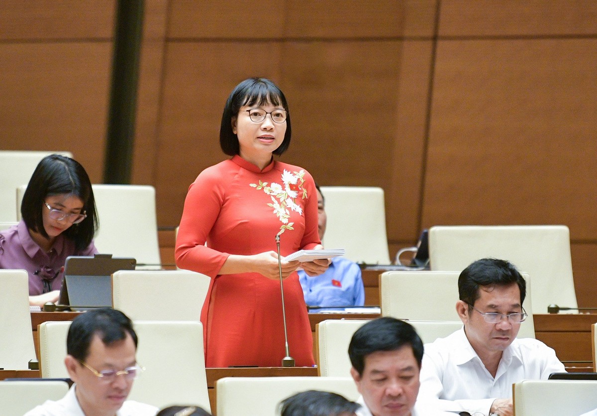 Đại biểu Nguyễn Thị Việt Nga (đoàn Hải Dương)