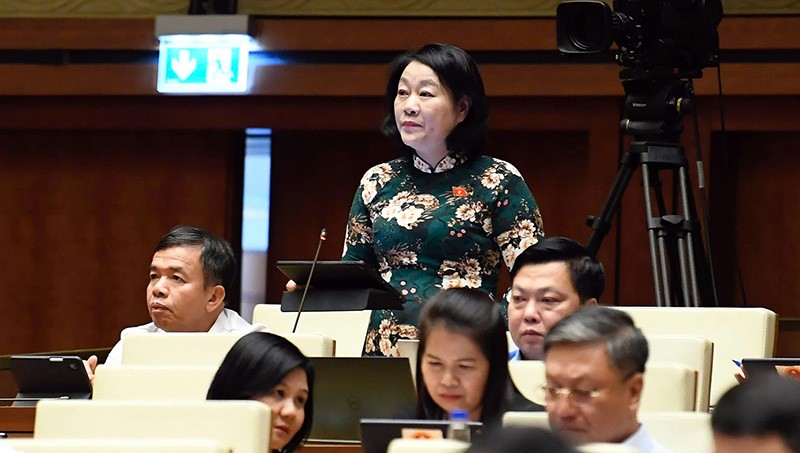 Đại biểu Nguyễn Thị Tuyết Nga