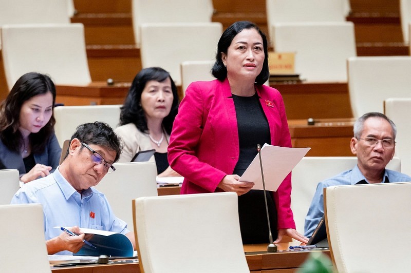 Đại biểu Trần Thị Hoa Ry (đoàn Bạc Liêu)