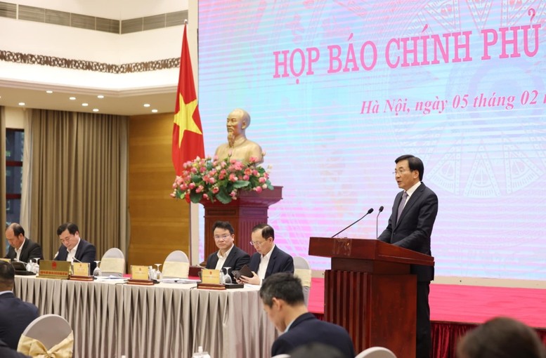 Họp báo Chính phủ chiều 5/2