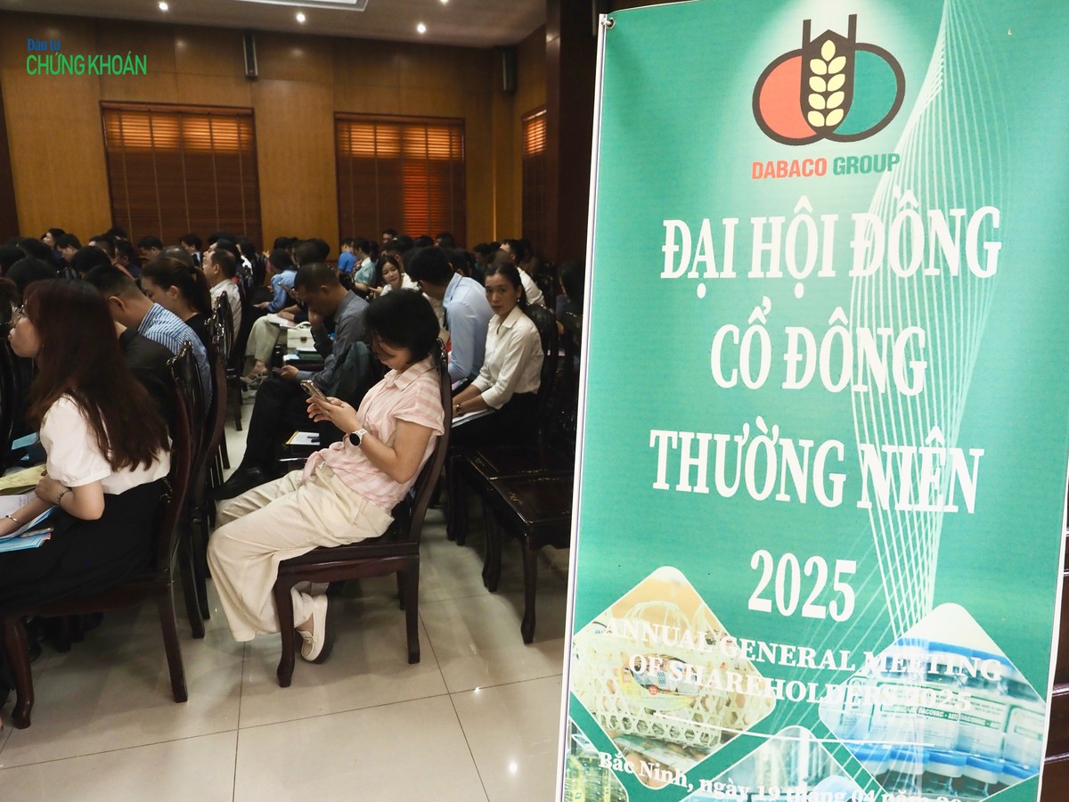 ĐHĐCĐ thường niên của Tập đoàn Dabaco Việt Nam tổ chức sáng 19/4 tại TP Bắc Ninh (Ảnh: H. Yến)