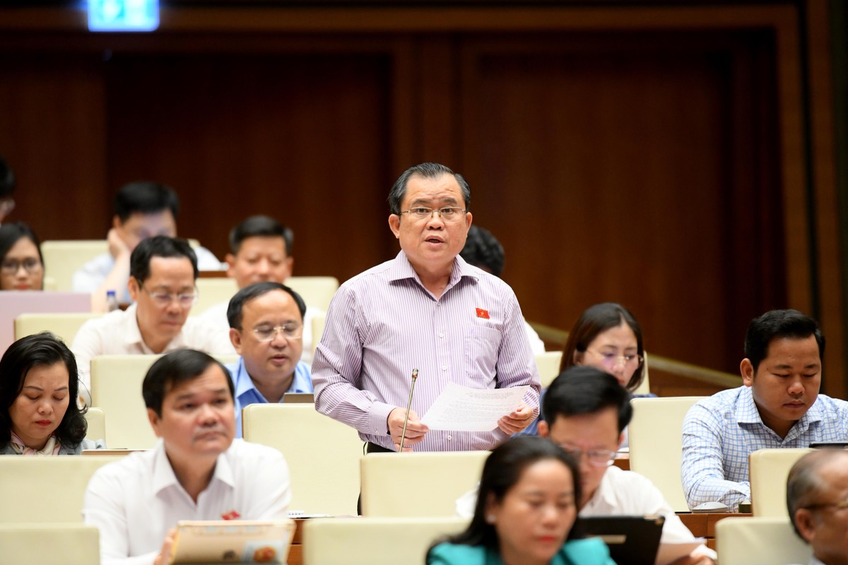 Đại biểu Nguyễn Tâm Hùng (đoàn Bà Rịa Vũng Tàu)