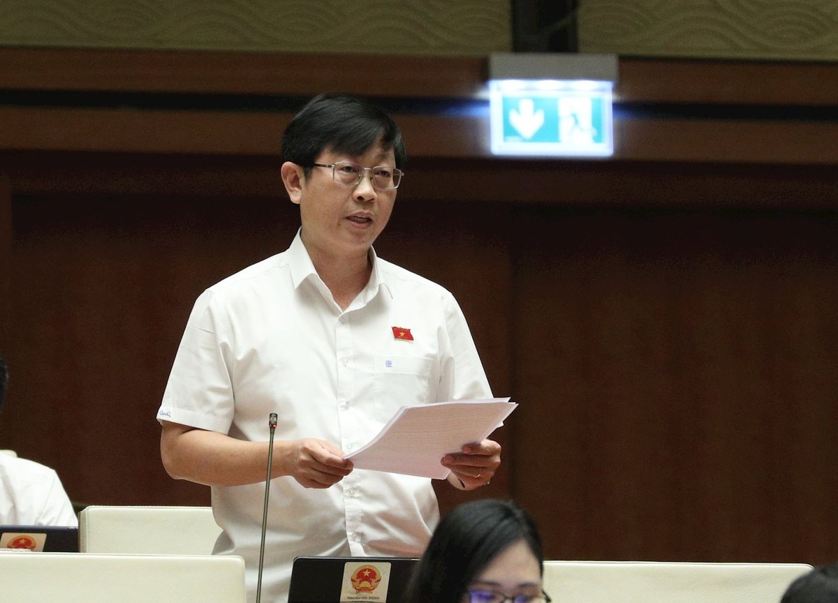 Đại biểu Nguyễn Hữu Thông (đoàn Bình Thuận)