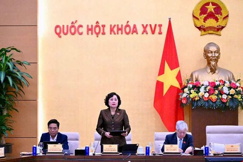 Phó Chủ tịch Quốc hội Nguyễn Thị Hồng chủ trì cuộc họp