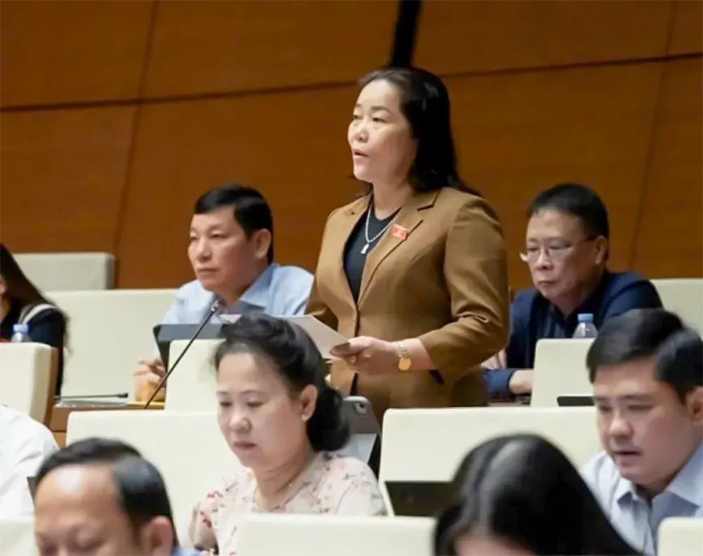 ĐBQH Lê Thị Thanh Lam (đoàn TP Cần Thơ)