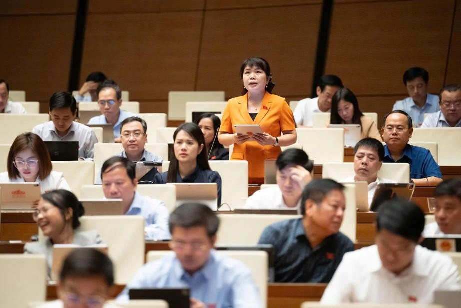 Đại biểu Nguyễn Thị Thu Hà (đoàn Quảng Ninh)