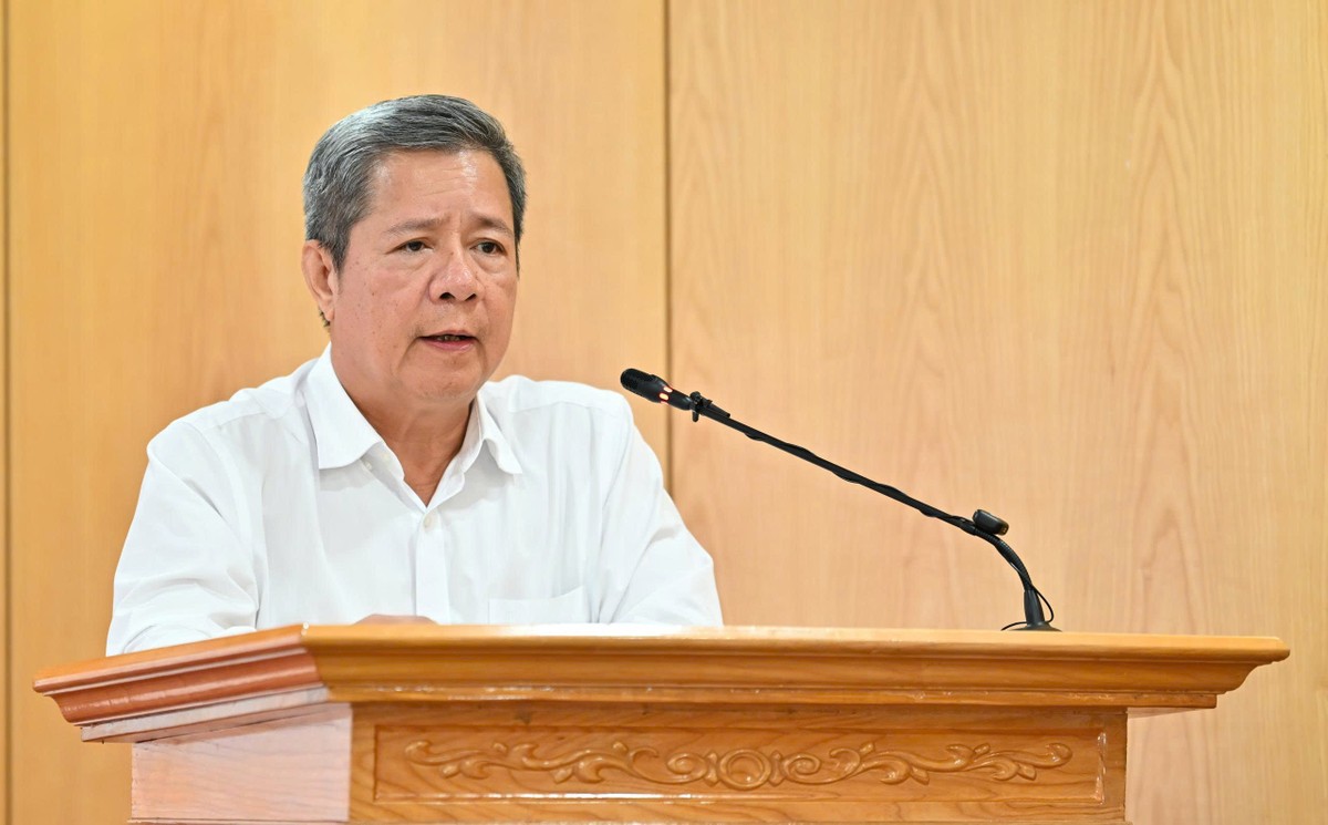 Ông Bùi Quốc Hùng, Phó Cục trưởng Cục Điện lực, Bộ Công Thương tại Họp báo Bộ Công Thương chiều 7/10