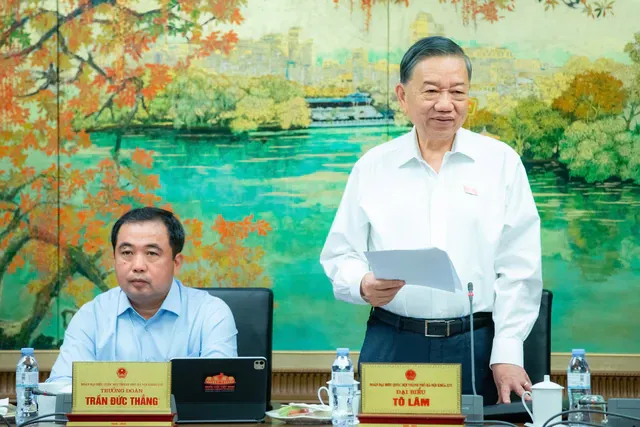 Tổng Bí thư, Chủ tịch nước Tô Lâm phát biểu tại buổi thảo luận Tổng Bí thư, Chủ tịch nước Tô Lâm phát biểu tại buổi thảo luận