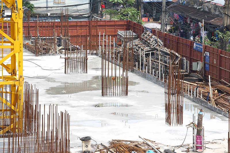 Cải tạo chung cư cũ Thành Công sau gần 10 năm... mới xong phần móng ảnh 7