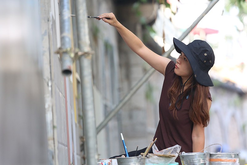 Phố cổ Hà Nội chuẩn bị có phố bích họa ảnh 7