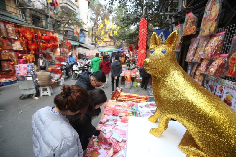 Hình ảnh linh vật năm mới xuất hiện khắp phố Hà Nội ảnh 3