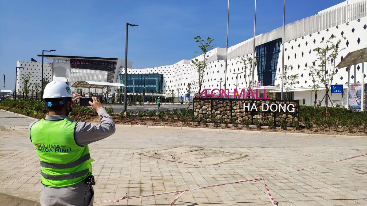 Cận cảnh Aeon Hà Đông chuẩn bị khai trương ảnh 4