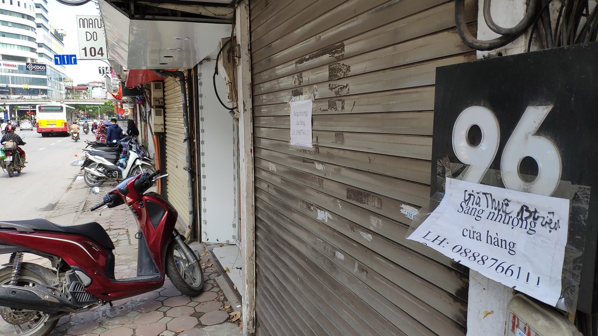 Hà Nội: Hết thời gian giãn cách xã hội, nhiều mặt bằng cho thuê bán lẻ ế ẩm ảnh 6